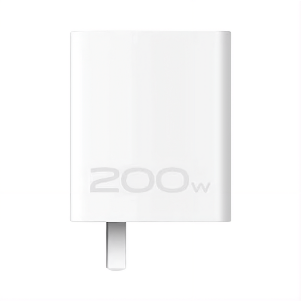 TM-0207 | 200W GaN QC3.0 PD Fast Charger 2 USB 2 Type-C Ports 20V 10A Power Adapter